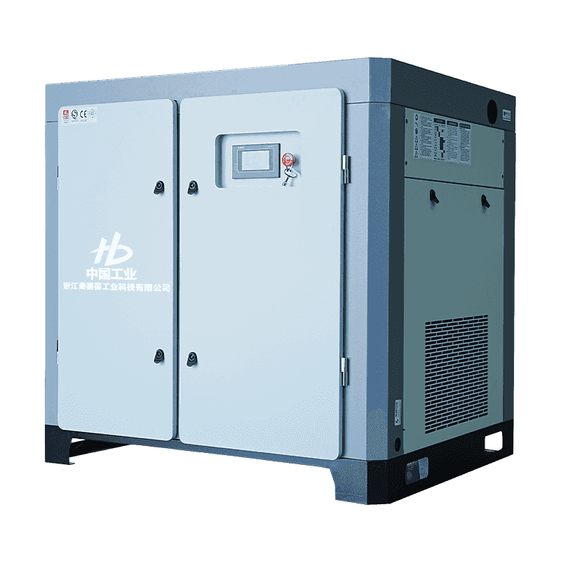 Kompresor satu tahap sekrup kembar minyak mikro 50HP