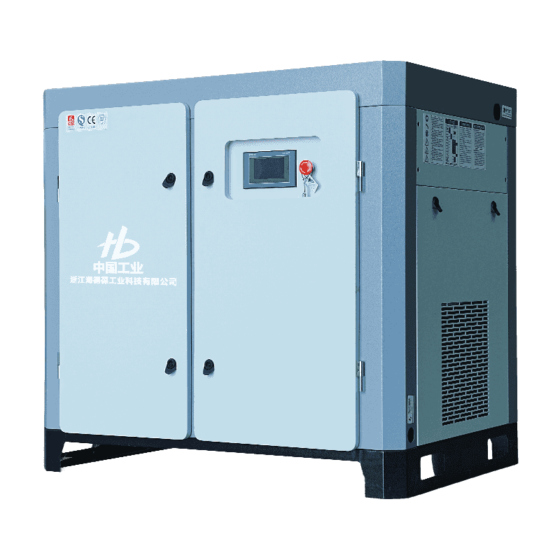 Kompresor satu tahap sekrup kembar minyak mikro 30HP